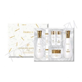 Бьюти-набор с протеинами паутины DEOPROCE Spider Web Multi-Care 3 Set Бьюти-набор с протеинами паутины DEOPROCE Spider Web Multi-Care 3 Set