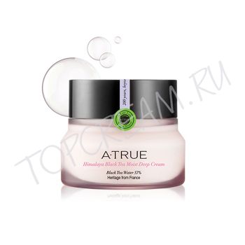 Глубоко увлажняющий крем с чаем Himalaya для очень сухой кожи A-TRUE Himalaya Black Tea Moist Deep Cream