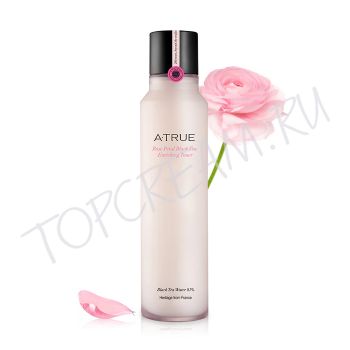 Тоник с черным чаем и лепестками роз для сухой кожи A-TRUE Rose Petal Black Tea Enriching Toner