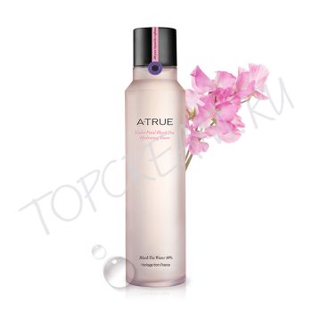 Тонер с черным чаем и лепестками фиалки A-TRUE Violet Petal Black Tea Hydrating Toner