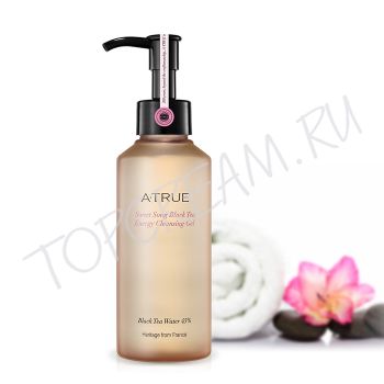 Очищающий гель с экстрактом черного чая A-TRUE Sweet Song Black Tea Energy Cleansing Gel