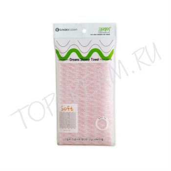 Мочалка средне-жесткая SUNG BO CLEAMY Dreams Shower Towel Мочалка средне-жесткая SUNG BO CLEAMY Dreams Shower Towel