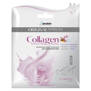 Альгинатная маска с коллагеном 25 г ANSKIN Original Collagen Modeling Mask Refill Альгинатная маска с коллагеном 25 г ANSKIN Original Collagen Modeling Mask Refill