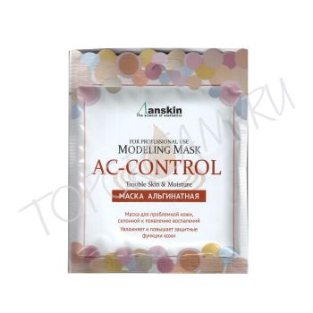 Альгинатная маска для проблемной кожи 25 г ANSKIN Modeling Mask AC-Control Trouble Skin & Moisture