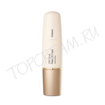 Антивозрастная маска-пленка с улиткой и золотом VPROVE Gold Expert 24K Snail Peel Off Pack