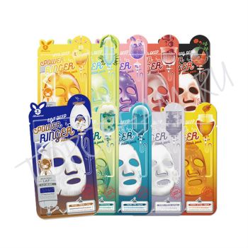Тканевая маска для лица ELIZAVECCA Deep Power Ringer Mask Pack