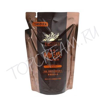 Японский шампунь-кондиционер с экстрактом хурмы, сменный блок MAX Taiyo No Sachi Shampoo Refill