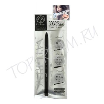 Водостойкая подводка для глаз 3 в 1 NATURING 3Way Eye Liner Водостойкая подводка для глаз 3 в 1 NATURING 3Way Eye Liner