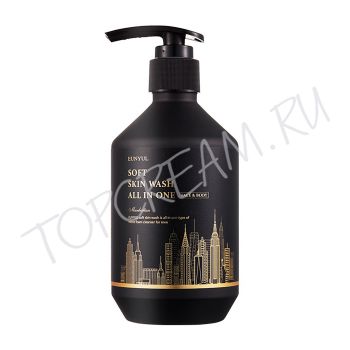 Многофункциональный очищающий гель для мужчин EUNYUL Soft Skin Wash All In One