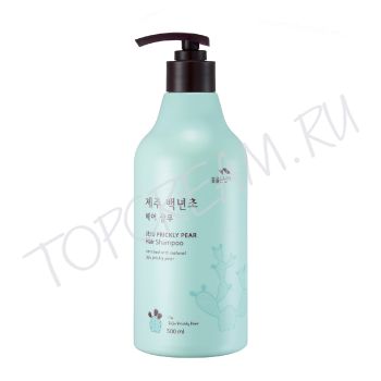 Шампунь для волос с экстрактом колючей груши FLOR DE MAN Jeju Prickly Pear Hair Shampoo
