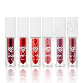 Вельветовая помада-мусс HOLIKA HOLIKA Heartful Fluid Mousse Вельветовая помада-мусс HOLIKA HOLIKA Heartful Fluid Mousse