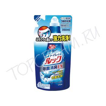 Гель для туалета чистящий с ароматом мяты, сменный блок LION LOOK Toilet Bowl Cleaner Gel Refill