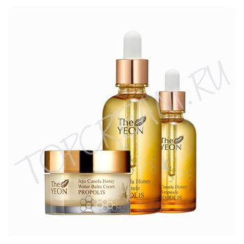 Уходовый набор с медом канола The YEON Jeju Canola Honey Propolis Special Set Уходовый набор с медом канола The YEON Jeju Canola Honey Propolis Special Set