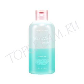 Средство для снятия макияжа с губ и глаз, 250 мл ETUDE HOUSE Lip & Eye Remover 250ml Средство для снятия макияжа с губ и глаз, 250 мл ETUDE HOUSE Lip & Eye Remover 250ml