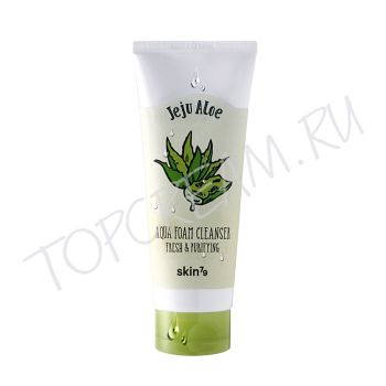 Освежающая пенка с алоэ вера SKIN79 Jeju Aloe Foam Cleanser Fresh & Purifying Освежающая пенка с алоэ вера SKIN79 Jeju Aloe Foam Cleanser Fresh & Purifying