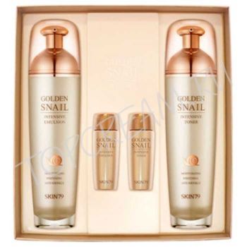Антивозрастной набор с экстрактом улитки (тонер+эмульсия) SKIN79 Golden Snail Intensive Basic Set