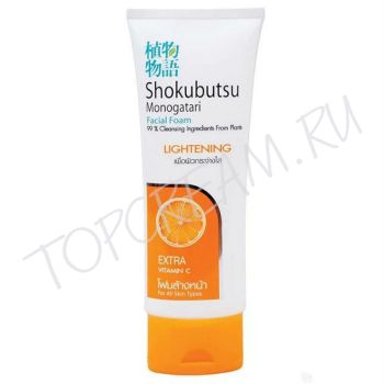 Выравнивающая пенка для лица LION Shokubutsu Monogatari Facial Foam Lightening Выравнивающая пенка для лица LION Shokubutsu Monogatari Facial Foam Lightening