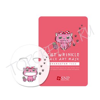 Тканевая маска с принтом SNP Face Art Mask