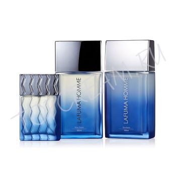 Мужской набор тонер, эмульсия и туалетная вода LAFUMA Blue Skin Care Set 3 pcs