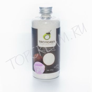 Скраб из кокосовой стружки с лавандой&nbsp;для лица и&nbsp;тела, 40&nbsp;г TROPICANA Coconut Fiber Scrab 40g
