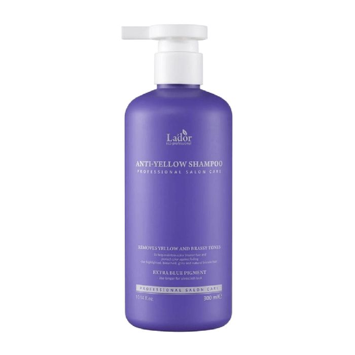 Оттеночный шампунь против желтизны волос LADOR Anti-Yellow Shampoo 300ml