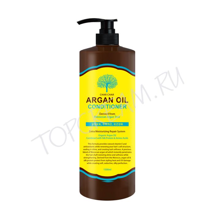 Кондиционер для волос с аргановым маслом, 500 мл EVAS Char Char Argan Oil Conditioner 500 ml