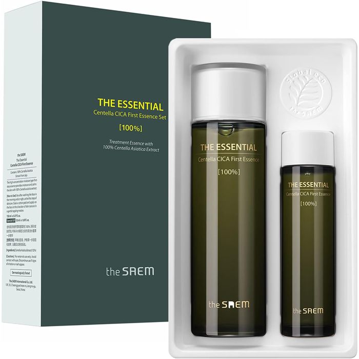 The Saem the Essential Centella cica first Essence Set. Centella Asiatica Hydrating and.