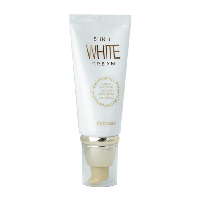 Многофункциональный отбеливающий крем DEOPROCE 5 In 1 White Cream