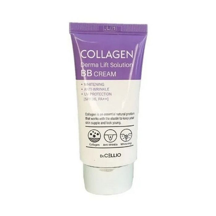 BB крем с коллагеном DR.CELLIO Collagen Derma Lift Solution BB Cream SPF36 PA++