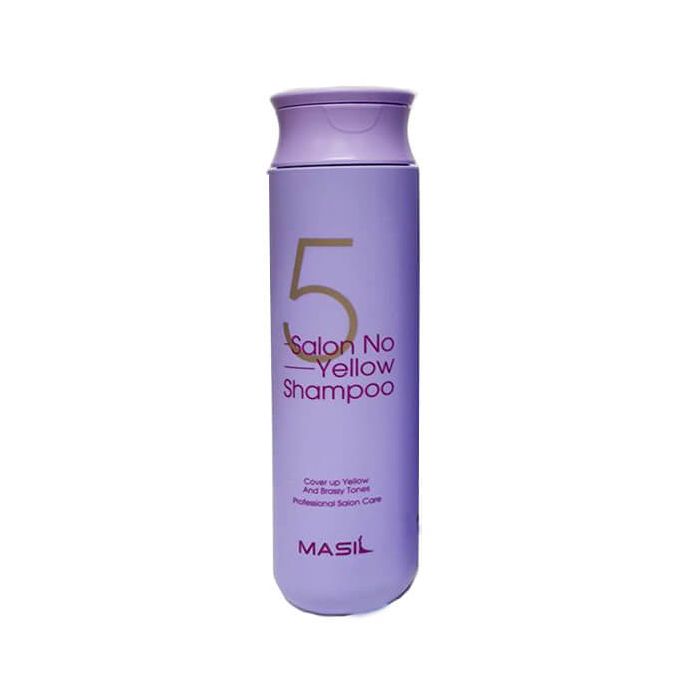 Тонирующий шампунь для осветленных волос MASIL 5 Salon No Yellow Shampoo 300ml