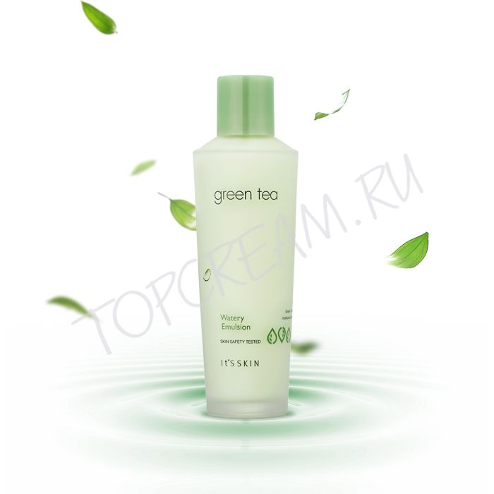 Увлажняющая эмульсия с зеленым чаем IT’S SKIN Green Tea Watery Emulsion