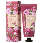 Крем для рук с экстрактом лепестков цветов FARMSTAY Pink Flower Blooming Hand Cream - вид 2 миниатюра