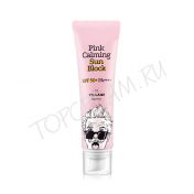 Успокаивающий солнцезащитный крем VILLAGE 11 FACTORY Pink Calming Sun Block SPF50+ PA++++ 50ml