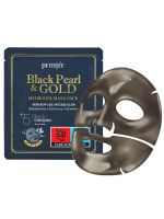 Гидрогелевая маска с черным жемчугом и золотом, 5 шт. PETITFEE Black Pearl & Gold Hydrogel Mask Pack Set - вид 1 миниатюра