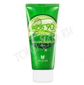 Увлажняющий и успокаивающий универсальный гель с алоэ MIZON Aloe 90 Soothing Gel 50ml - вид 1 миниатюра