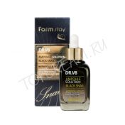 Ампульная сыворотка с муцином черной улитки FARMSTAY DR.V8 Ampoule Solution Black Snail