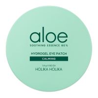 Успокаивающие гидрогелевые патчи с алоэ для кожи под глазами HOLIKA HOLIKA Aloe Soothing Essence 80% Hydrogel Eye Patch Calming - вид 1 миниатюра