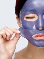 Охлаждающая гидрогелевая маска с экстрактом агавы PETITFEE Agave Cooling Hydrogel Face Mask - вид 2 миниатюра