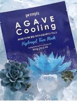Охлаждающая гидрогелевая маска с экстрактом агавы PETITFEE Agave Cooling Hydrogel Face Mask - вид 7 миниатюра