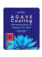 Охлаждающая гидрогелевая маска с экстрактом агавы PETITFEE Agave Cooling Hydrogel Face Mask - вид 8 миниатюра