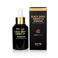 Ампульная сыворотка с муцином черной улитки EYENLIP Black Snail Amino 14 Ampoule - вид 1 миниатюра