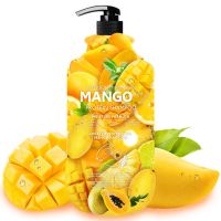 Шампунь с экстрактом манго для сухих волос, 2000 мл EVAS Pedison Institut-beaute Mango Rich Protein Hair Shampoo 2000ml - вид 1 миниатюра