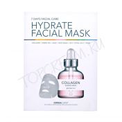 Набор тканевых масок для лица, 7 шт. DERMAL 7 Days Facial Care Hydrate Facial Mask 7 pcs - вид 1 миниатюра