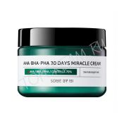 Крем с 3 видами кислот и центеллой азиатской SOME BY MI AHA-BHA-PHA 30 Days Miracle Cream