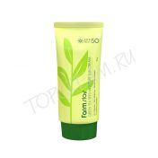 Увлажняющий солнцезащитный крем с семенами зеленого чая FARMSTAY Green Tea Seed Moisture Sun Cream SPF50+ PA+++