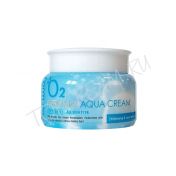 Увлажняющий крем с пептидами FARMSTAY O2 Premium Aqua Cream