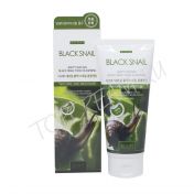 Очищающая пенка с муцином черной улитки JIGOTT Natural Black Snail Foam Cleansing