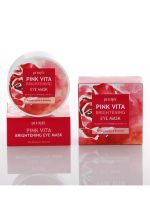 Осветляющие тканевые патчи для кожи под глазами PETITFEE Pink Vita Brightening Eye Mask - вид 1 миниатюра