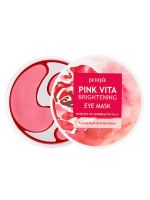 Осветляющие тканевые патчи для кожи под глазами PETITFEE Pink Vita Brightening Eye Mask - вид 6 миниатюра