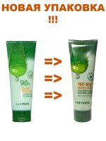 Успокаивающий лосьон с экстрактом алоэ вера THE SAEM Jeju Fresh Aloe Soothing Lotion - вид 1 миниатюра